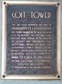 Coit Tower plaque