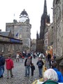 Beginning of the Royal Mile